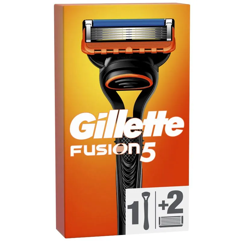 Бритва Gillette Fusion 5, з 2 змінними касетами купити недорого в Україні, фото 2