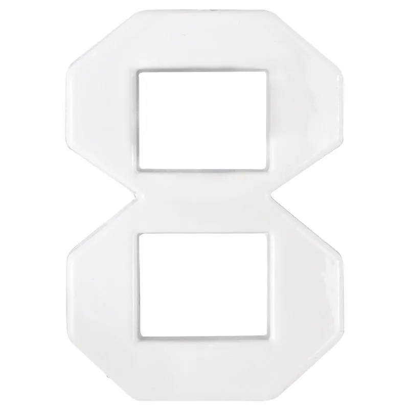 Цифра Arino №8, 45х22х5 мм, білий, 67695 купити недорого в Україні, фото 1