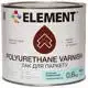 Лак паркетний Element, 0,6 кг, напівматовий купити недорого в Україні, фото 1