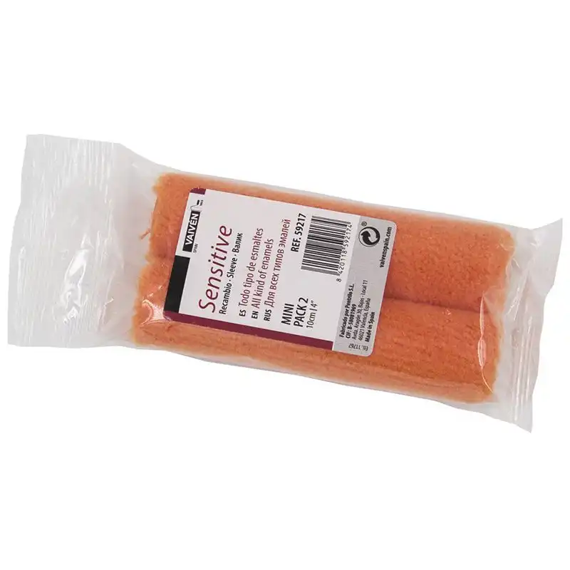 Валик запасний Vaiven Sensitive Pack 2 Mini Roller Sleeves, 10 см купити недорого в Україні, фото 2