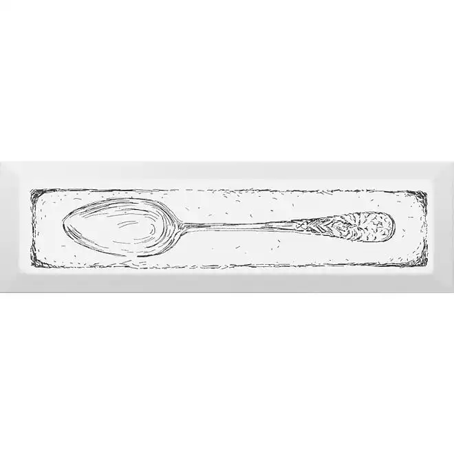 Декор Kerama Marazzi Spoon, 85х285 мм, чорний, NT\B51\9001, фото 2 Декор Kerama Marazzi Spoon, 85х285 мм, чорний, NT\B51\9001 купити недорого в Україні, фото 2