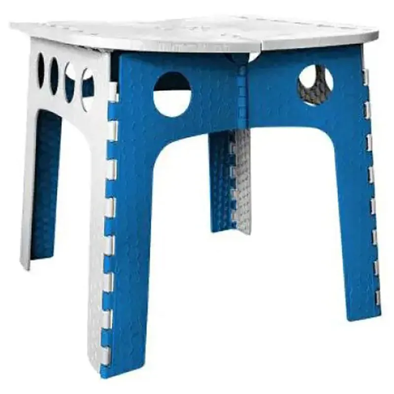 Стол раскладной Eco Fabric, синий, 55х55х51см, CL-001 купить недорого в Украине, фото 1