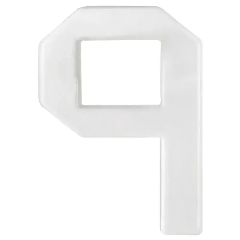 Цифра Arino №9, 45х22х5 мм, білий, 67696 купити недорого в Україні, фото 1
