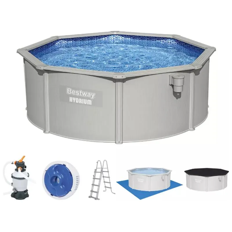 Бассейн каркасный Bestway Hydrium Steel Pro MAX, 3,66х1,22 м, 56574 купить недорого в Украине, фото 1