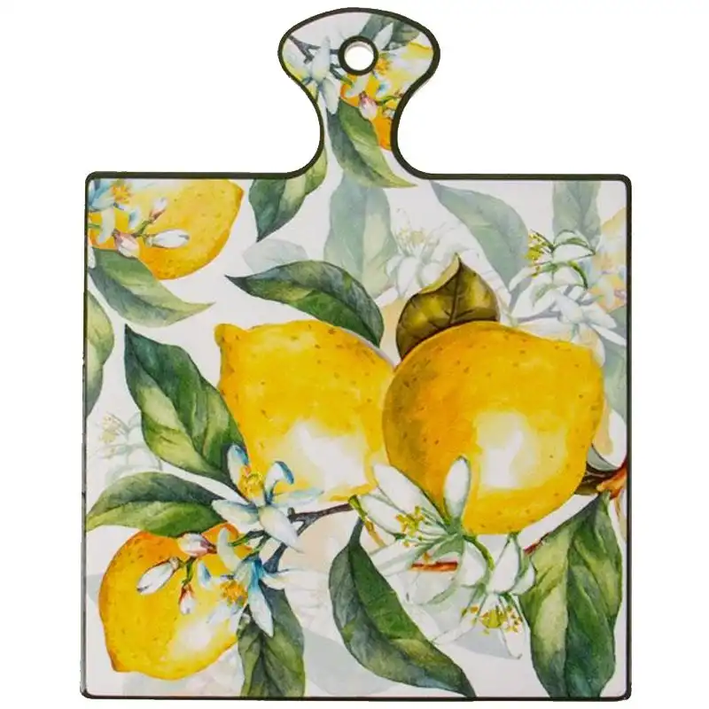 Дошка декоративна Лимон, 19x15x0,5 см, білий, 858-0067 купити недорого в Україні, фото 1