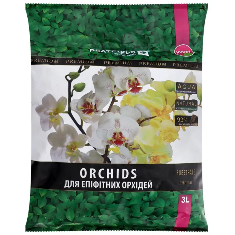 Торф'яний субстрат Peatfield Для епіфітних орхідей, 3 л купити недорого в Україні, фото 1