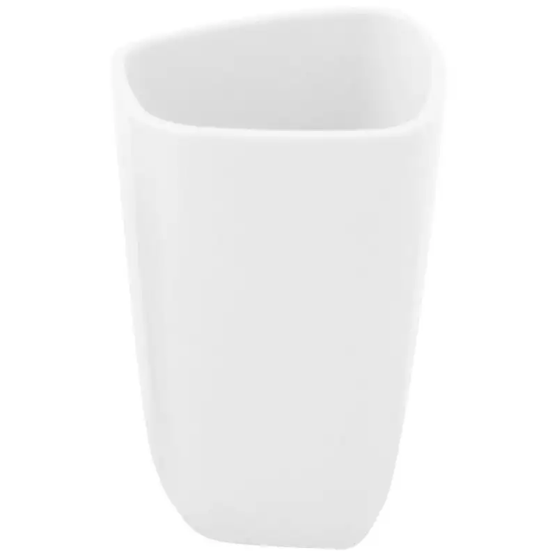 Склянка для зубних щіток Trento Basic White, пластик, білий купити недорого в Україні, фото 1