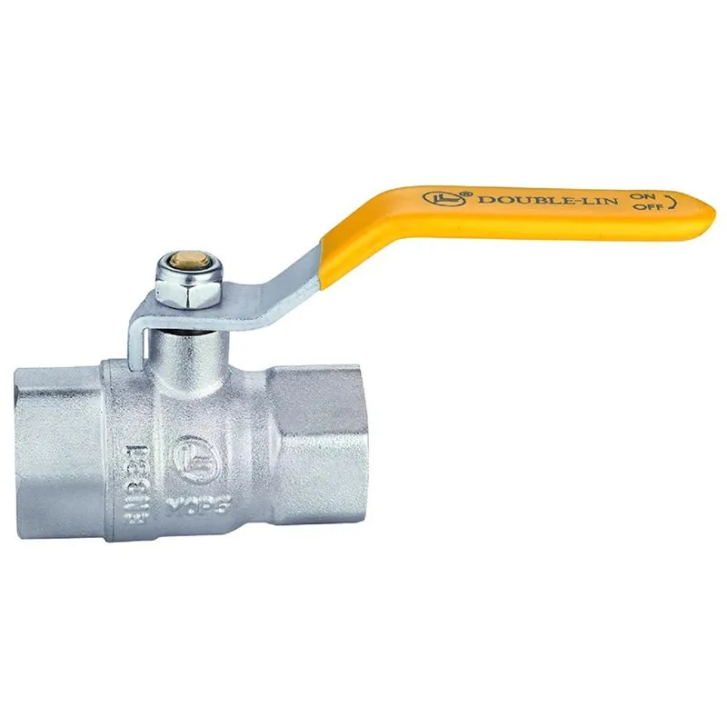 Кран газовый Double-lin, 3/4", В/В, 78-141 купить недорого в Украине, фото 1