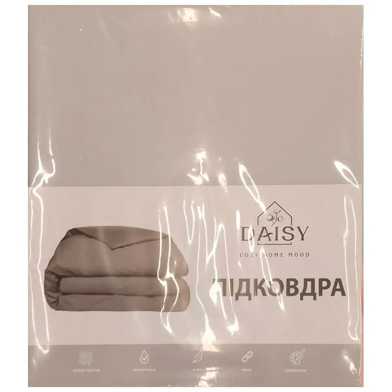 Підковдра Biltex Oyster Mushroom 13-4201, 180х215 см, мікрофібра, фото 1 Підковдра Biltex Oyster Mushroom 13-4201, 180х215 см, мікрофібра купити недорого в Україні, фото 1