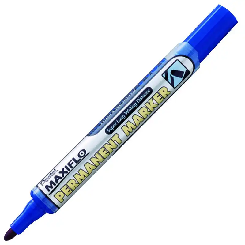 Маркер перманентный Pentel NLF50, 4,5 мм, синий, NLF50-C купить недорого в Украине, фото 1