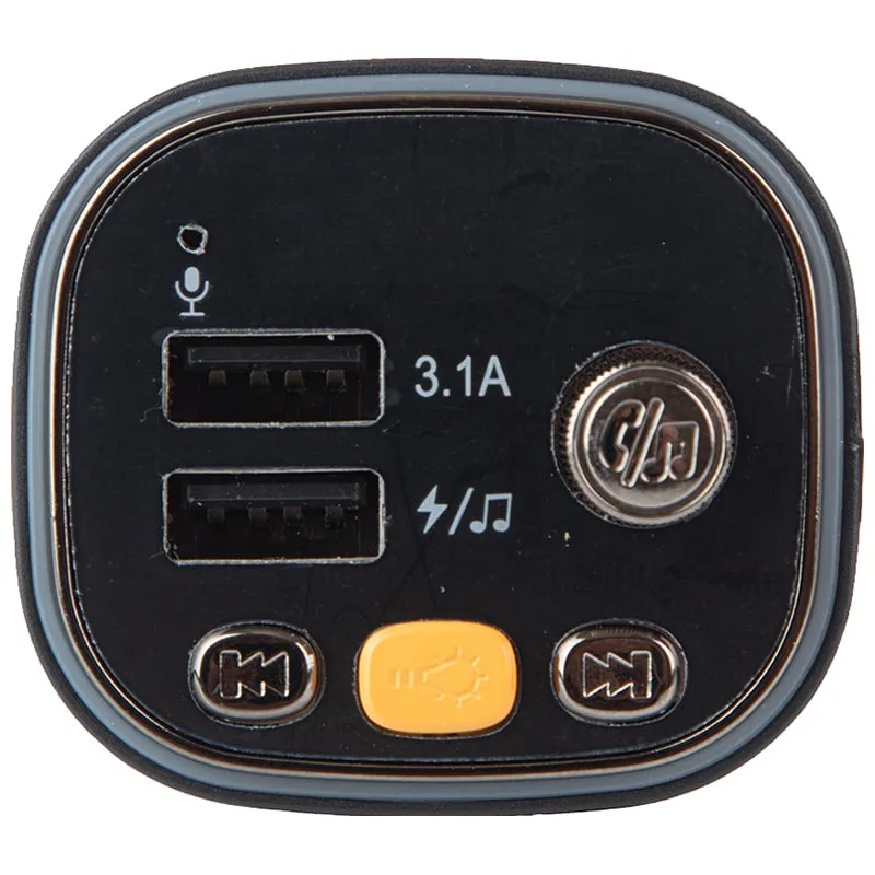 Модулятор FM Voin W-3320, 2xUSB/3.1 А, Bluetooth 5.0, 12-24 В, Hands-free, ambient light, фото 1 Модулятор FM Voin W-3320, 2xUSB/3.1 А, Bluetooth 5.0, 12-24 В, Hands-free, ambient light купить недорого в Украине, фото 1