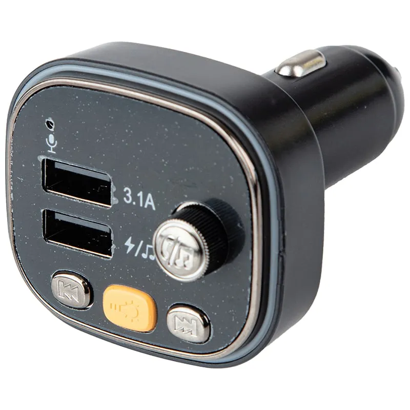 Модулятор FM Voin W-3320, 2xUSB/3.1 А, Bluetooth 5.0, 12-24 В, Hands-free, ambient light, фото 2 Модулятор FM Voin W-3320, 2xUSB/3.1 А, Bluetooth 5.0, 12-24 В, Hands-free, ambient light купить недорого в Украине, фото 2