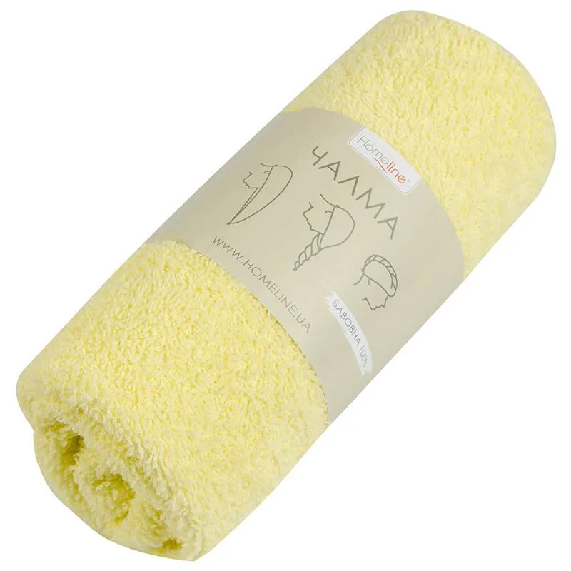 Чалма Home Line, желтый, 157271, фото 1 Чалма Home Line, желтый, 157271 купить недорого в Украине, фото 1