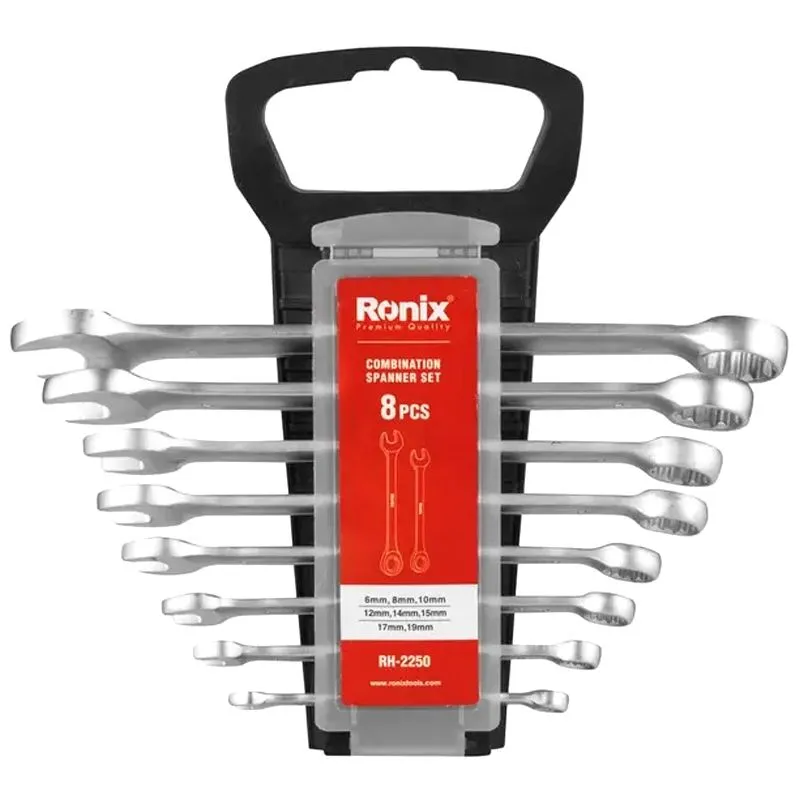 Набір гайкових ключів Ronix, 8 шт, RH-2250 купити недорого в Україні, фото 1