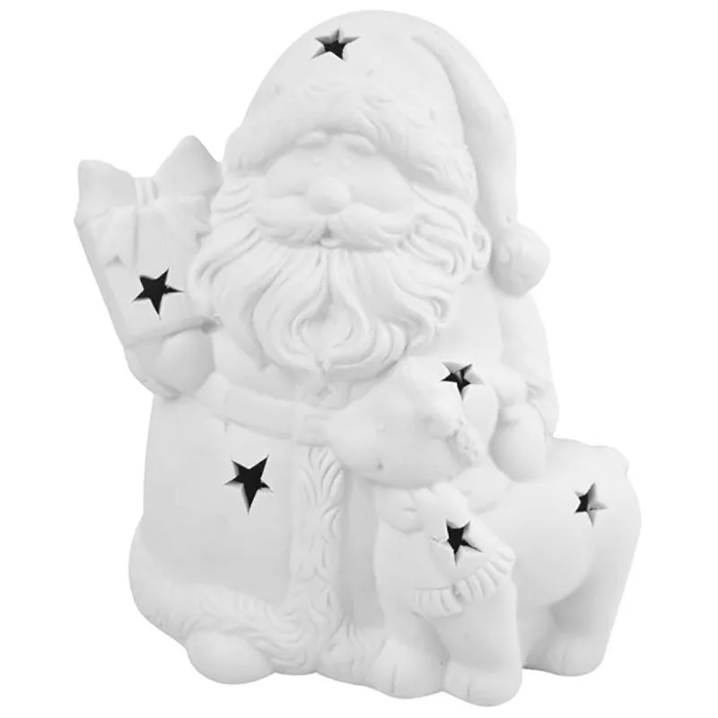 Фигурка декоративная Lefard Дед Мороз с подсветкой, 16 см, 919-263 купить недорого в Украине, фото 1