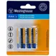 Батарейка лужна Westinghouse Standard Alkaline, AAA/LR03, 4 шт, LR03-BP4N, фото 1 Батарейка лужна Westinghouse Standard Alkaline, AAA/LR03, 4 шт, LR03-BP4N купити недорого в Україні, фото 1