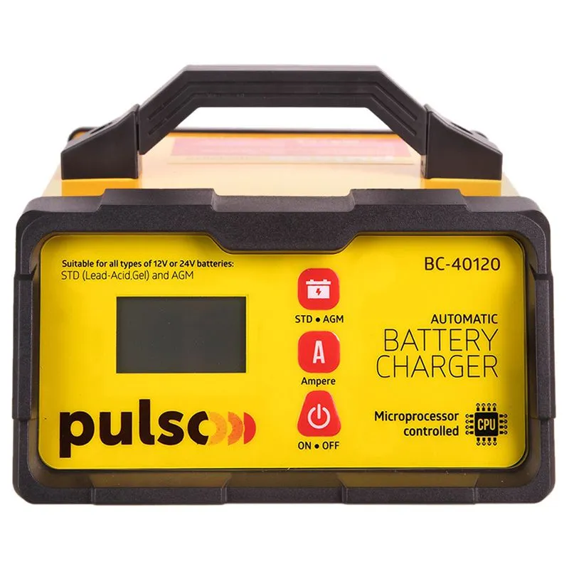 Зарядное устройство для Pulso BC-40120, 12/24 В, 2-5-10A купить недорого в Украине, фото 2