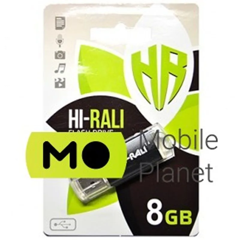 Накопичувач USB Hi-Rali, 8GB, ЦБ-0058076 купити недорого в Україні, фото 1