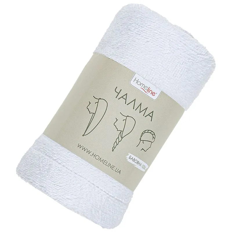 Чалма Home Line, белый, 155120, фото 1 Чалма Home Line, белый, 155120 купить недорого в Украине, фото 1