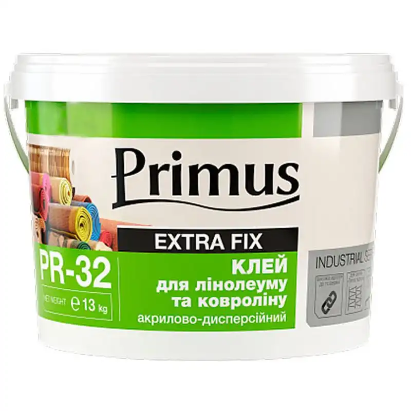 Клей для ковроліну та лінолеуму Primus, 13кг купити недорого в Україні, фото 1