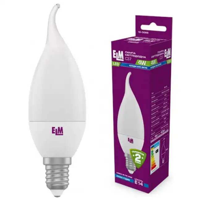 Лампа ELM LED PA10, 4W, E14, 4000K, 18-0088 купить недорого в Украине, фото 1