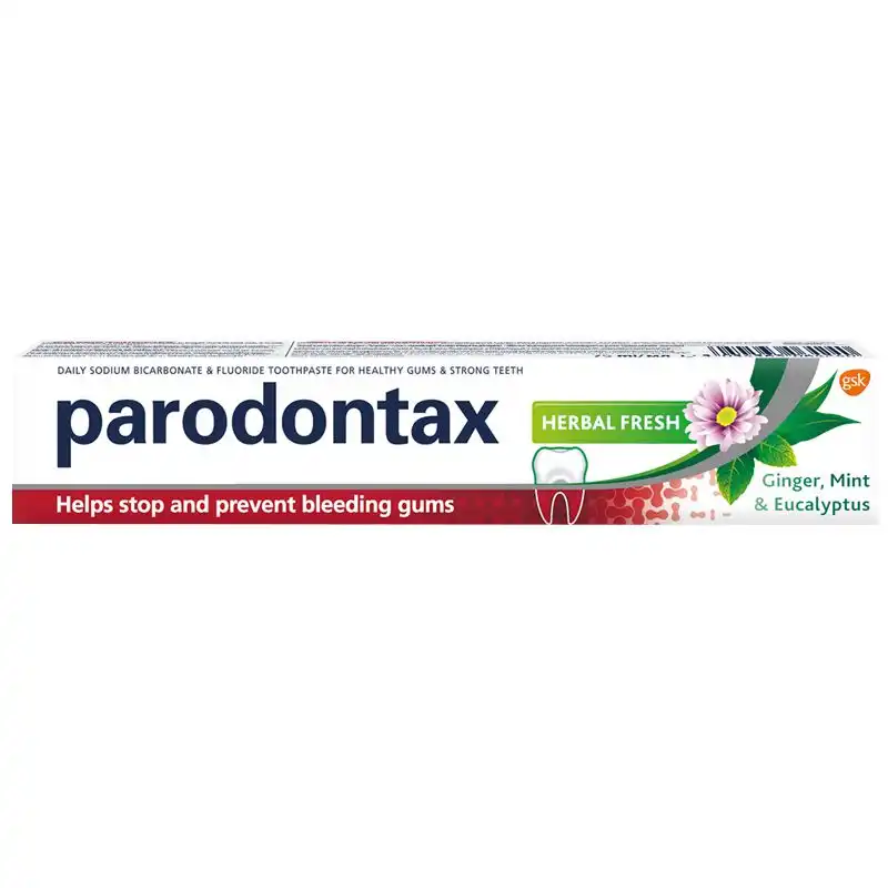 Зубна паста Parodontax, 75 мл, Свіжість трав, 60000000118100 купити недорого в Україні, фото 2