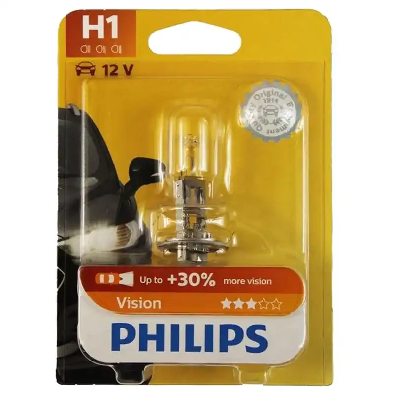 Лампа Philips Vision H1, 55 Вт, 12 В, 12258PRB1 купити недорого в Україні, фото 2