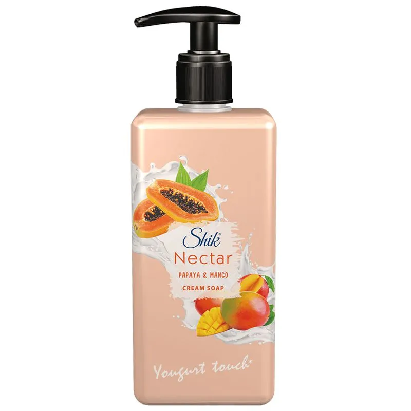 Мыло жидкое Shik Nectar Папай и манго, 450 мл, 37039 купить недорого в Украине, фото 1