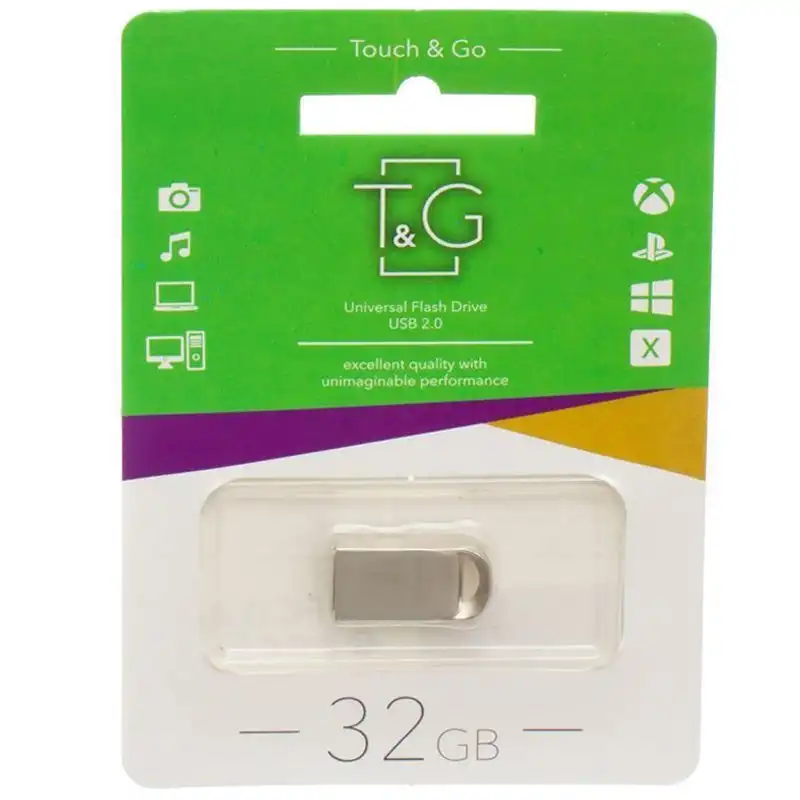 Накопичувач USB T&G 107 Metal Series, 32GB, ЦБ-0058075 купити недорого в Україні, фото 2