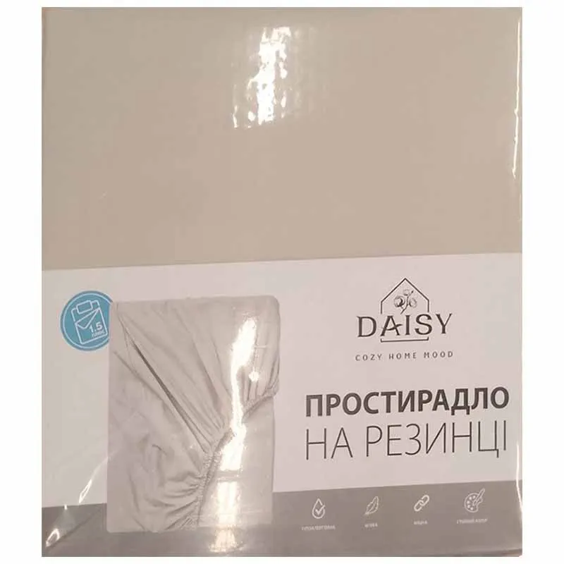 Простирадло на гумці Biltex Oyster Mushroom 13-4201, 140х200+25 см, мікрофібра, фото 1 Простирадло на гумці Biltex Oyster Mushroom 13-4201, 140х200+25 см, мікрофібра купити недорого в Україні, фото 1