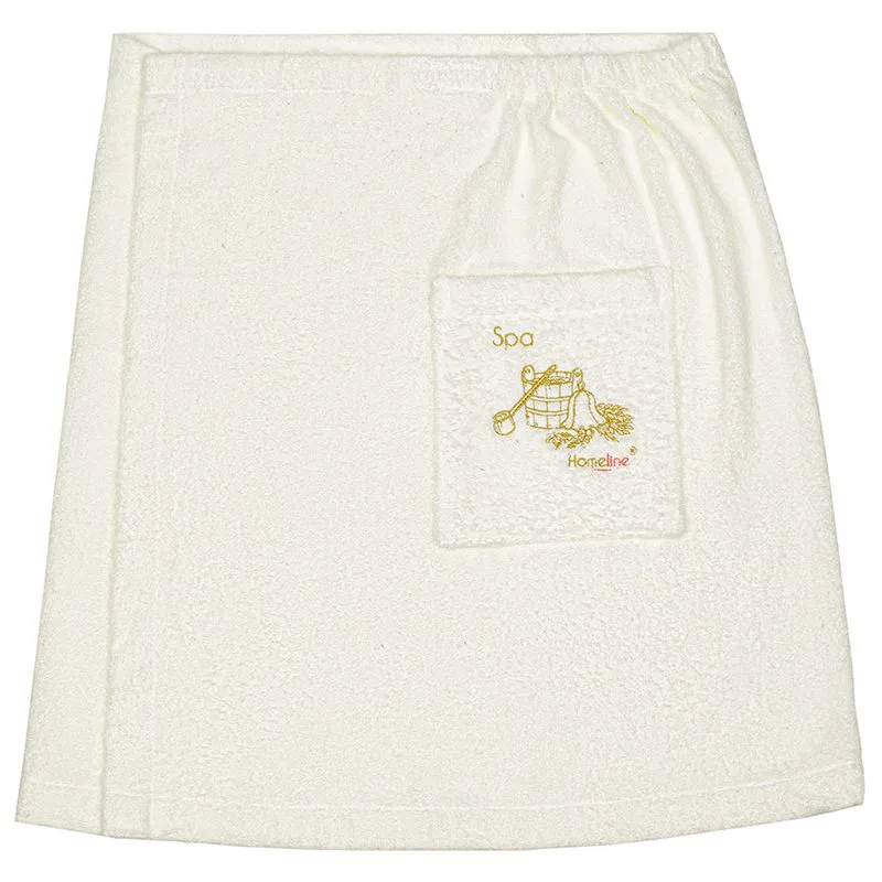 Юбка мужская для бани Home Line, 3XL, кремовый, 180176, фото 1 Юбка мужская для бани Home Line, 3XL, кремовый, 180176 купить недорого в Украине, фото 1