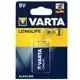 Батарейка VARTA LONGLIFE 6LR61 BLI 1, 4122101411, фото 1 Батарейка VARTA LONGLIFE 6LR61 BLI 1, 4122101411 купить недорого в Украине, фото 1