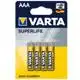 Батарейка VARTA SUPERLIFE AAA BLI 4, 2003101414, фото 1 Батарейка VARTA SUPERLIFE AAA BLI 4, 2003101414 купить недорого в Украине, фото 1