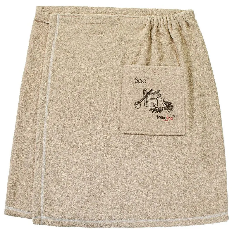 Юбка мужская для бани Home Line, 3XL, бежевый, 179770, фото 1 Юбка мужская для бани Home Line, 3XL, бежевый, 179770 купить недорого в Украине, фото 1
