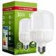 Лампа світлодіодна Eurolamp, 30 Вт, E27, 6500K, LED-HP-30276, фото 2 Лампа світлодіодна Eurolamp, 30 Вт, E27, 6500K, LED-HP-30276 купити недорого в Україні, фото 2