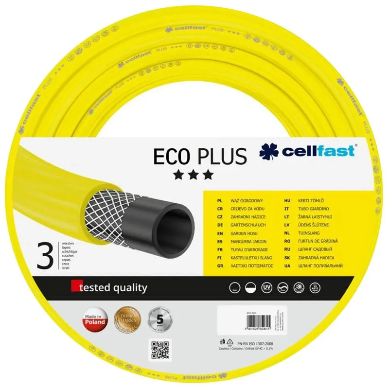 Шланг для поливу Cellfast Eco Plus, 3/4", 20 м, 12-170 купити недорого в Україні, фото 1