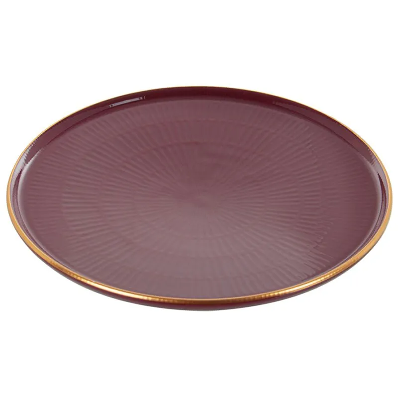 Тарілка Alba ceramic Bordeaux, 26 см, 769-053 купити недорого в Україні, фото 2