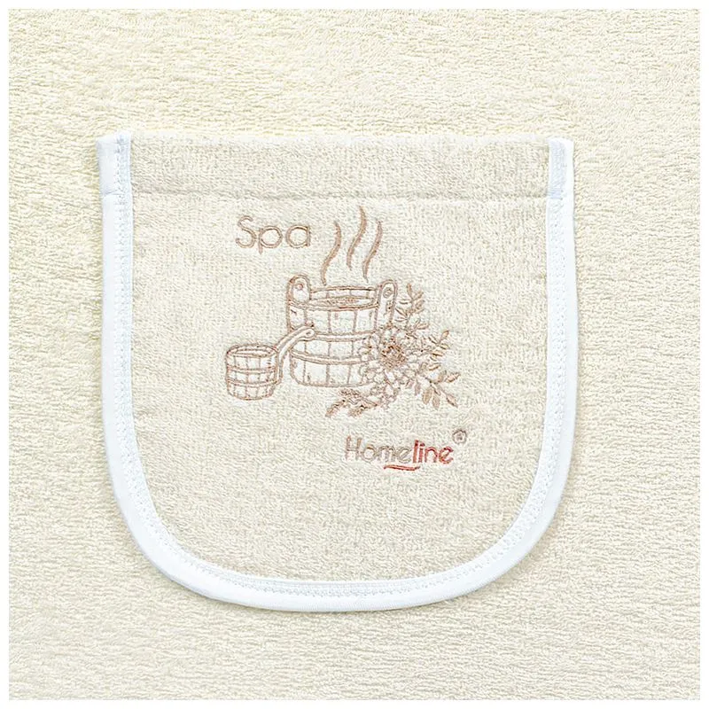 Сарафан для бани Home Line, XXL/XXXL, кремовый, 178928, фото 348314 Сарафан для бани Home Line, XXL/XXXL, кремовый, 178928 купить недорого в Украине, фото 348314