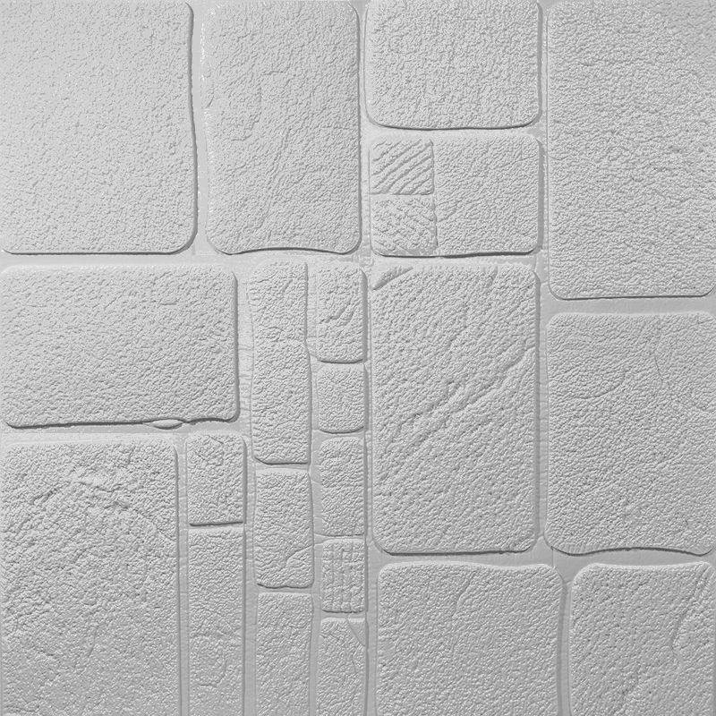 3D-панель стінова Sticker Wall, 700х700х8 мм, біла, HP-CB-01 купити недорого в Україні, фото 1