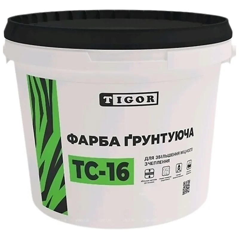 Фарба грунтуюча Tigor ТС-16, 1,5 кг, фото 1 Фарба грунтуюча Tigor ТС-16, 1,5 кг купити недорого в Україні, фото 1
