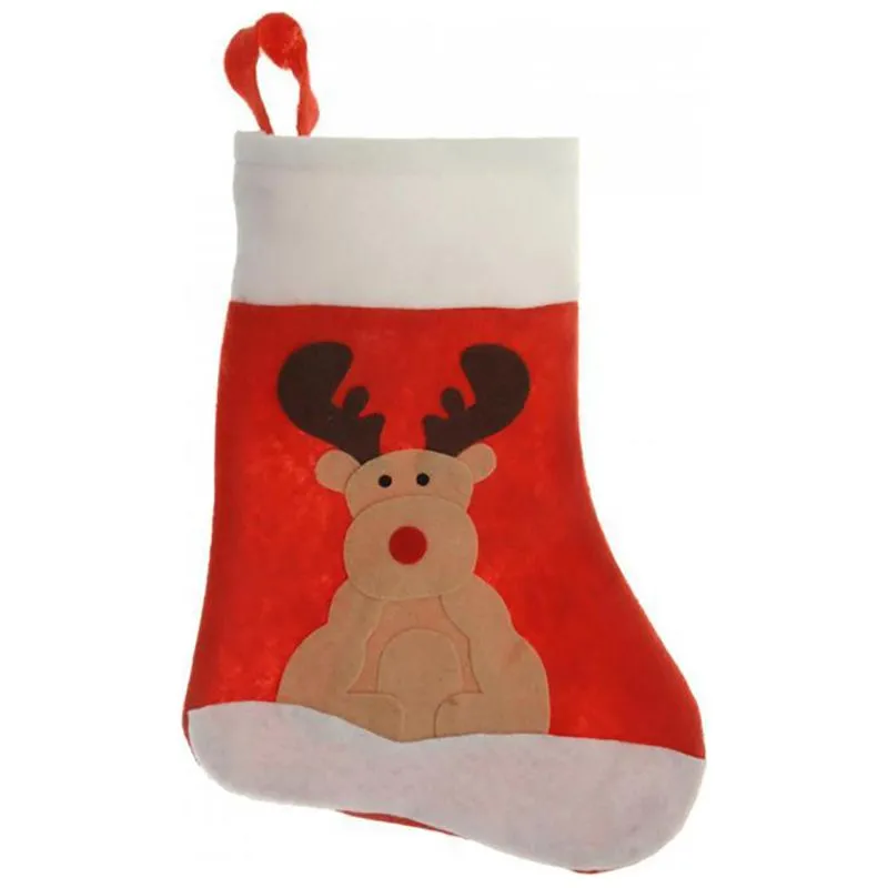 Декор новогодний Koopman Носок рождественский, 35 см, в ассортименте, AAF200870 купить недорого в Украине, фото 1