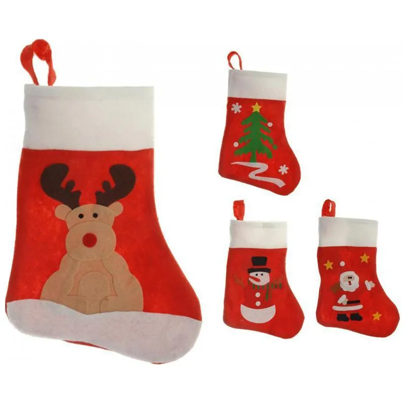 Декор новогодний Koopman Носок рождественский, 35 см, в ассортименте, AAF200870 купить недорого в Украине, фото 2