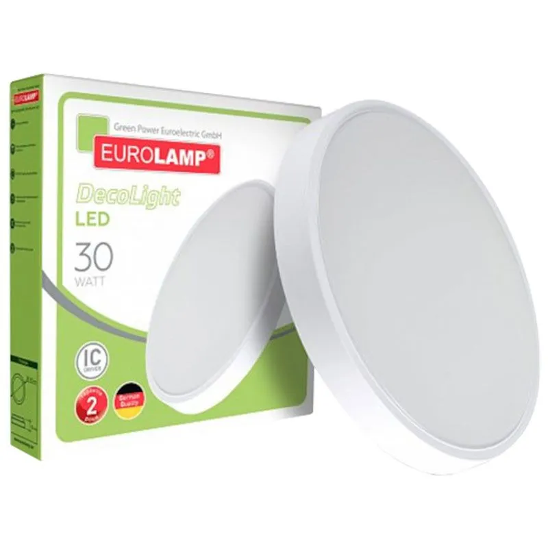 Світильник світлодіодний deco Eurolamp N15, 30 Вт, 4000 K, LED-ER-30W-N15 купити недорого в Україні, фото 2