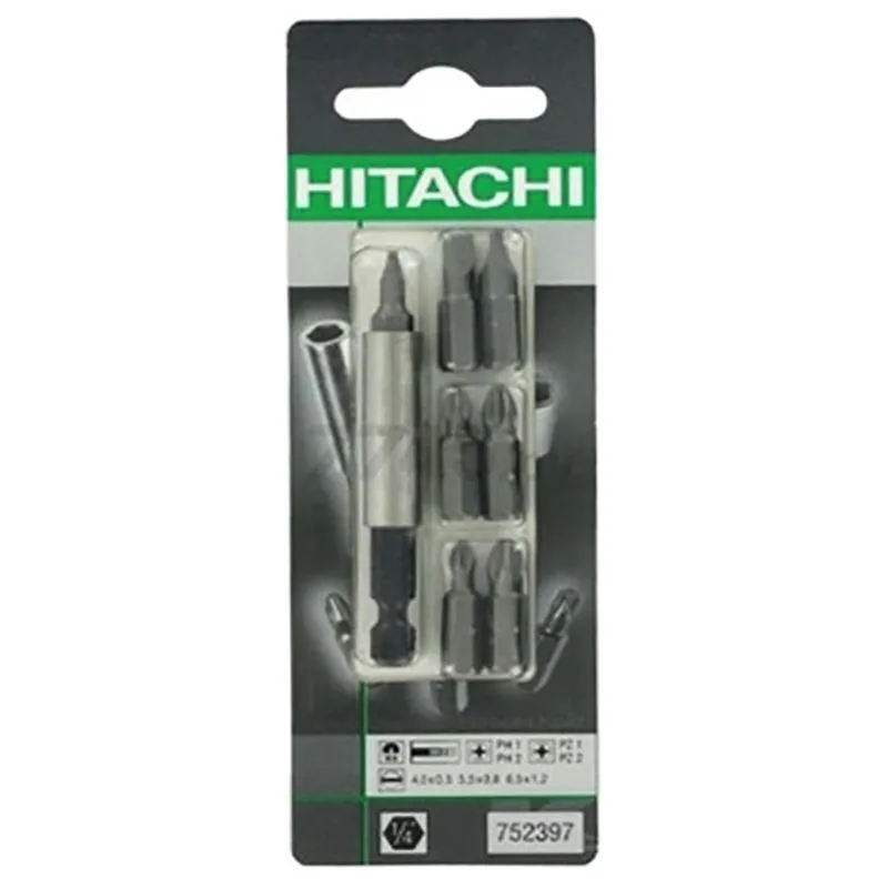 Набір біт Hitachi, 7 шт, 752397 купити недорого в Україні, фото 1