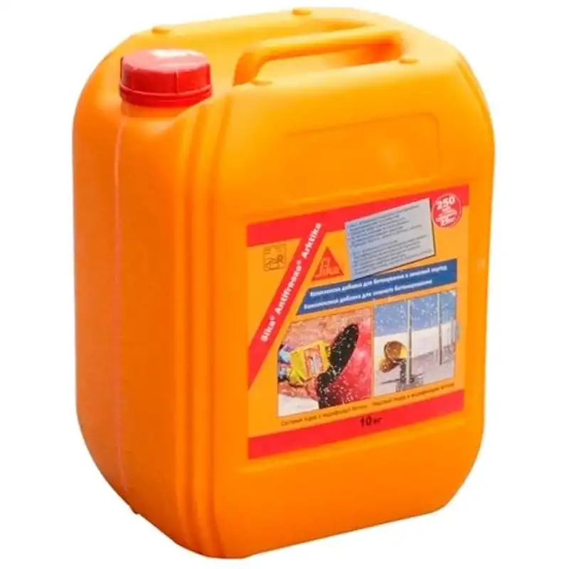 Добавка противоморозная Sika Antifreeze АТ, 10 кг, 487091 купить недорого в Украине, фото 1