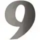 Цифра 9 Uastal, 80 мм, 73.509 купить недорого в Украине, фото 1