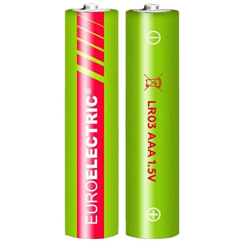 Батарейка Euroelectric AAA LR03, 1,5 V, 10 шт, BL-AAA-EE(10) купити недорого в Україні, фото 2