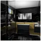 Керамограніт Crystal Ceramics HG Marquina Black, 1200x600x9 мм, фото 1 Керамограніт Crystal Ceramics HG Marquina Black, 1200x600x9 мм купити недорого в Україні, фото 1