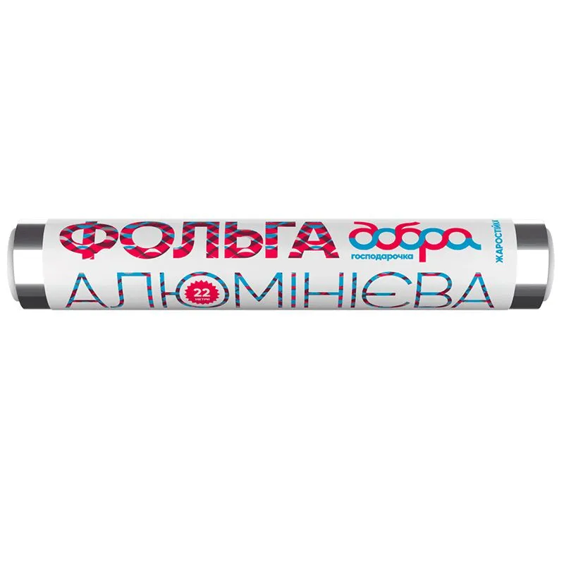 Фольга алюминиевая Добра Господарочка, 8,5 мкм, 28 см x 22 м купить недорого в Украине, фото 1