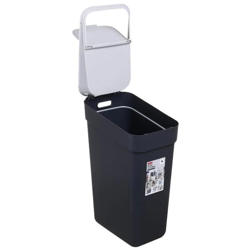 Контейнер для мусора Curver Reade to Collect, 30 л, серый, 252020 купить недорого в Украине, фото 2